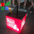 Waterproof IP65 LED Blade Sign Led Cube Light Box 3d Led Light Box Face Lite Effect
